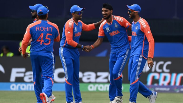 ಅಮೆರಿಕ (USA) ವಿರುದ್ಧ 7 ವಿಕೆಟ್‌ಗಳ ಜಯ ಸಾಧಿಸಿದ ಭಾರತ ಸೂಪರ್‌-8 ಹಂತಕ್ಕೆ ತೇರ್ಗಡೆ